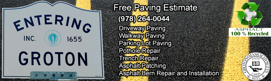 Local Asphalt Paving Groton Massachusetts 01450